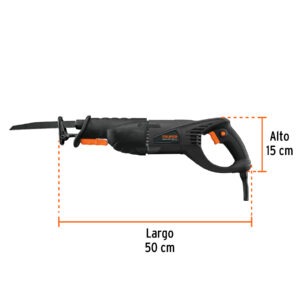 Sierra sable 900 W velocidad variable, industrial, Truper