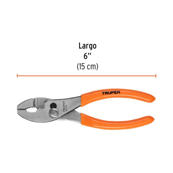 Pinza de chofer 6 mango de PVC, Truper