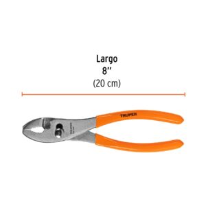 Pinza de chofer 8 mango de PVC, Truper
