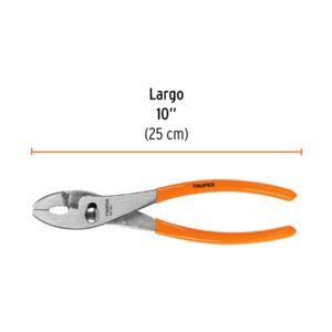 Pinza de chofer 10 mango de PVC, Truper