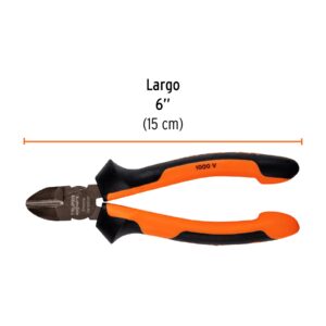 Pinza corte diagonal 6 alta palanca, Comfort Grip, Expert
