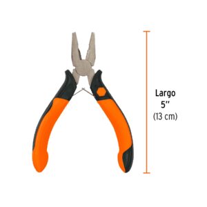 Mini pinza para electricista 5 mango Comfort Grip, Truper
