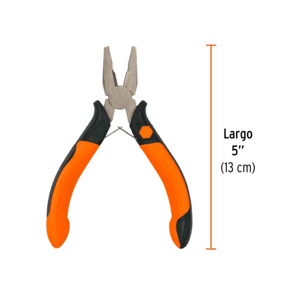 Mini pinza para electricista 5 mango Comfort Grip, Truper